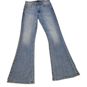 Modern American Women's 26 Flared Denim Jeans Cape Blue Style Emmy NWT MSRP $148